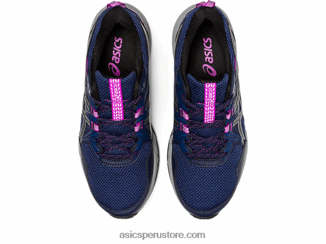 RPVB2945 medianoche/plata pura Asics gel-venture 8 de ancho