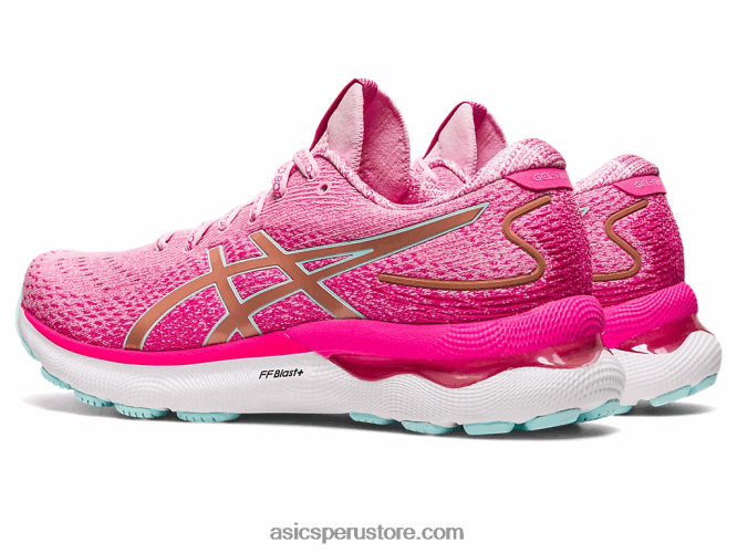 RPVB2966 algodón de azúcar/oro rosa Asics gel-nimbus 24 edición limitada