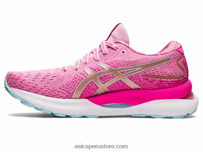 RPVB2966 algodón de azúcar/oro rosa Asics gel-nimbus 24 edición limitada
