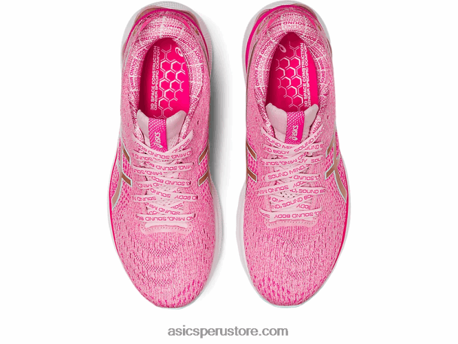 RPVB2966 algodón de azúcar/oro rosa Asics gel-nimbus 24 edición limitada