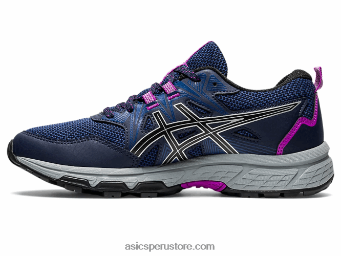 RPVB2981 medianoche/plata pura Asics empresa de gel 8