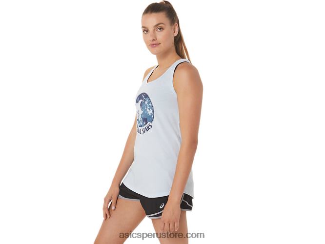 RPVB3014 cielo suave Asics espalda cruzada para relajarse y respirar de mujer