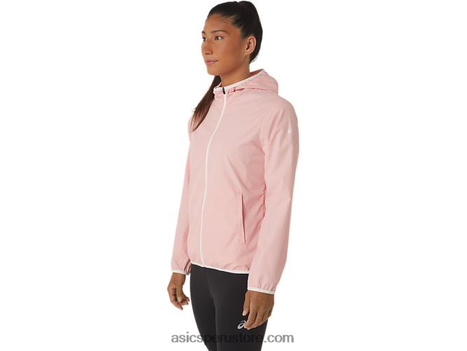 RPVB3021 rosa helada/cielo suave Asics chaqueta plegable de mujer