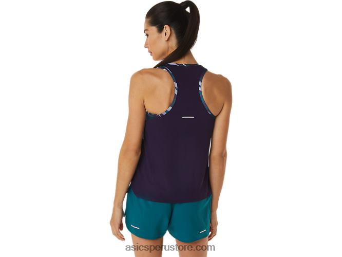 RPVB3027 pantalla de noche/pino aterciopelado Asics camiseta sin mangas de camuflaje salvaje para mujer