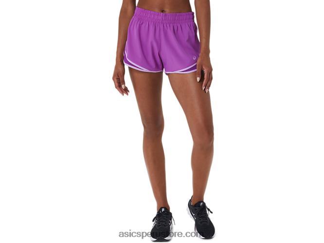 RPVB3037 orquídea Asics pantalón corto de mujer pr lyte de 25 pulgadas