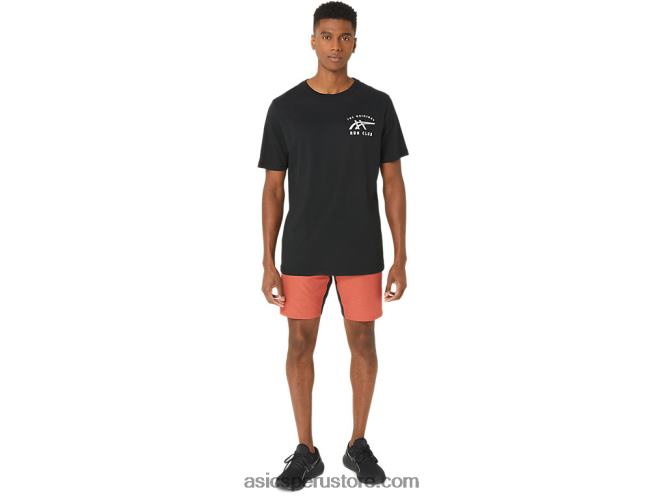 RPVB304 especias latte nagashi tech Asics pantalón corto mezclador de 9 pulgadas para hombre