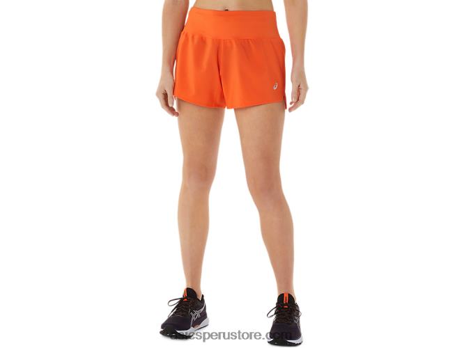 RPVB3040 naranja nueva Asics carretera mujer 35in corto