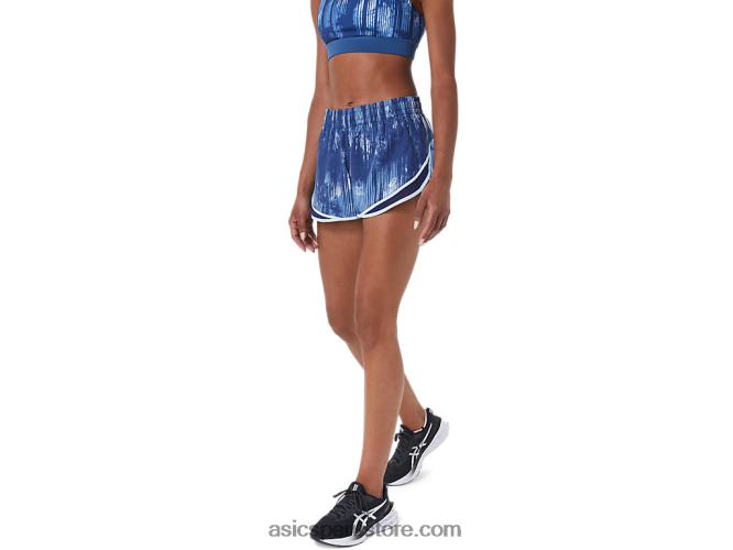 RPVB3053 teñido anudado gran tiburón Asics pantalón corto de mujer pr lyte de 25 pulgadas