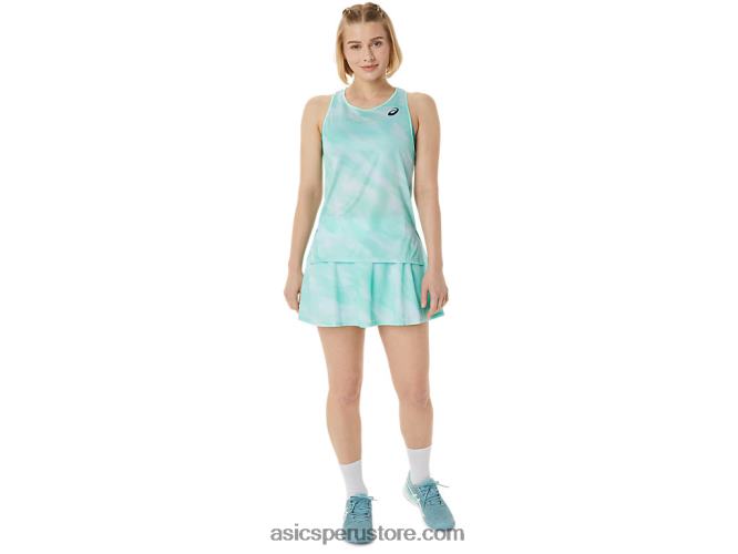 RPVB3065 hielo fresco Asics Camiseta sin mangas con gráfico Match para mujer