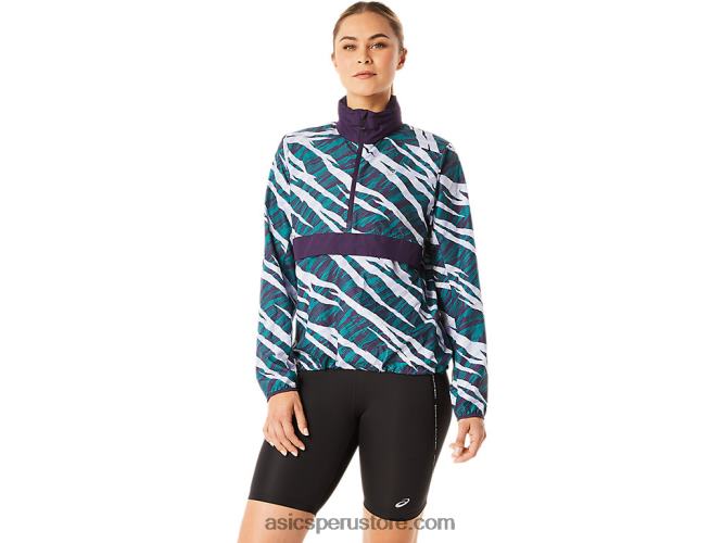 RPVB3071 pantalla de noche/pino aterciopelado Asics anorak camuflado salvaje mujer