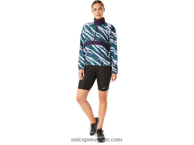 RPVB3071 pantalla de noche/pino aterciopelado Asics anorak camuflado salvaje mujer
