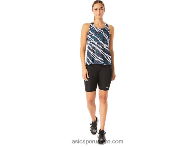 RPVB3072 pantalla de noche/pino aterciopelado Asics camiseta sin mangas actibreeze ventilar para mujer aop