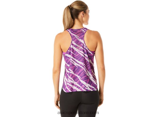 RPVB3073 resplandor orquídea/lavanda Asics camiseta sin mangas actibreeze ventilar para mujer aop