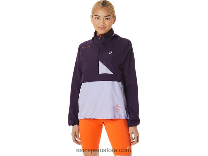 RPVB3084 sombra de noche/vapor Asics anorak fujitrail mujer