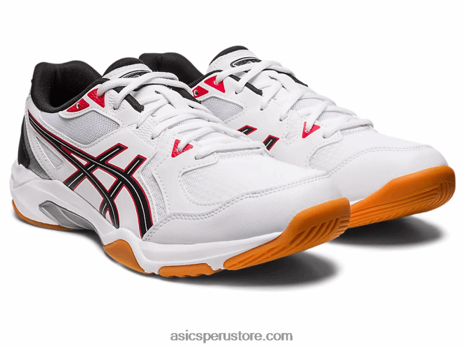 RPVB31 blanco/rojo clásico Asics gel-cohete 10