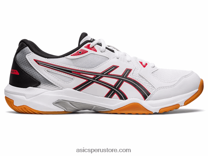 RPVB31 blanco/rojo clásico Asics gel-cohete 10