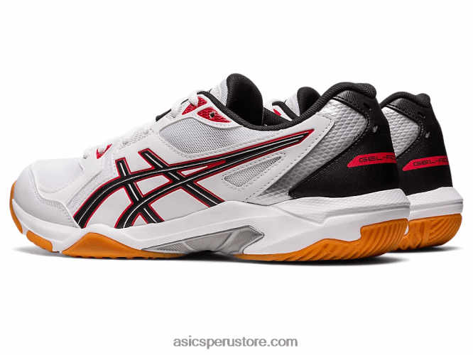RPVB31 blanco/rojo clásico Asics gel-cohete 10