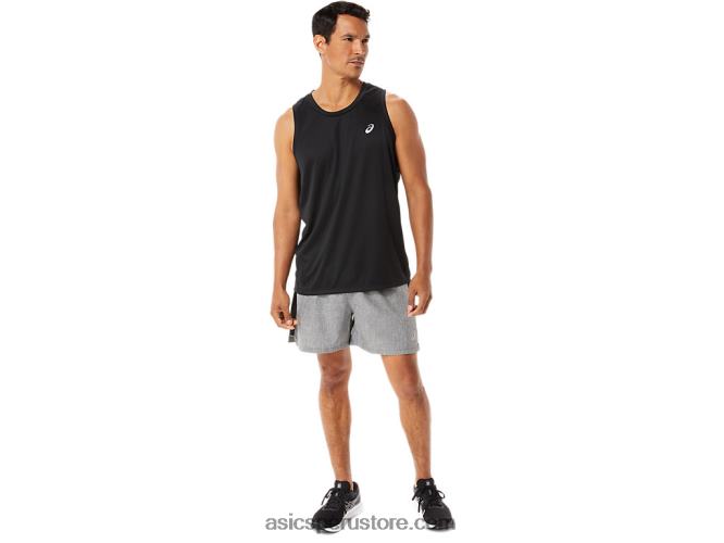 RPVB311 rendimiento negro Asics camiseta de lyte confeccionada para hombre