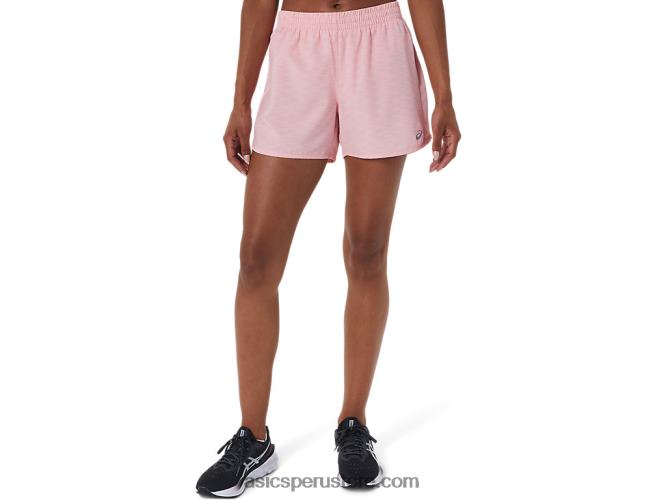 RPVB3116 tinte espacial rosa escarchado Asics pantalón corto de running de 4 pulgadas Lyte Speed ​​para mujer