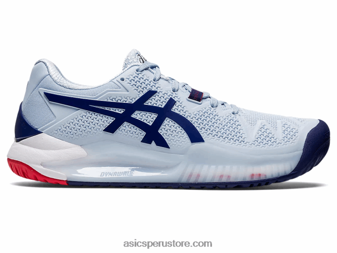 RPVB3122 cielo suave/azul marino Asics resolución de gel 8