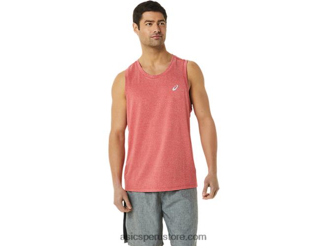 RPVB313 brezo rojo clásico Asics camiseta de lyte confeccionada para hombre