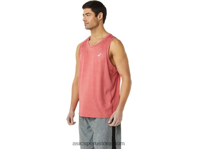 RPVB313 brezo rojo clásico Asics camiseta de lyte confeccionada para hombre