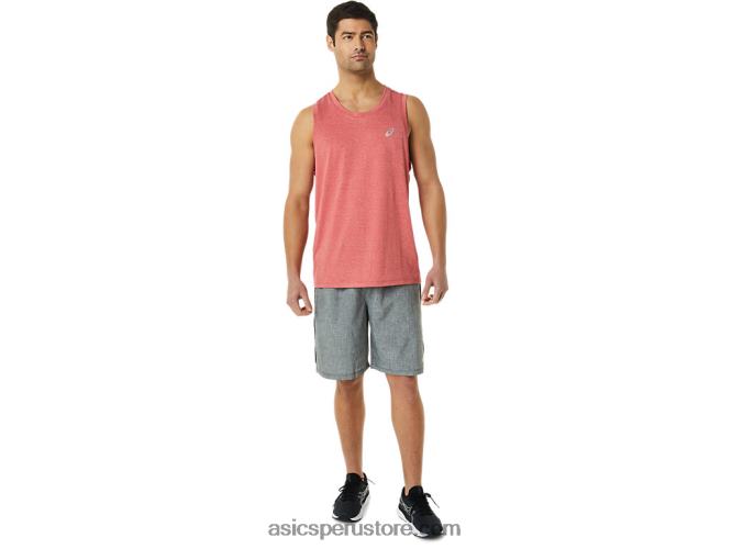 RPVB313 brezo rojo clásico Asics camiseta de lyte confeccionada para hombre