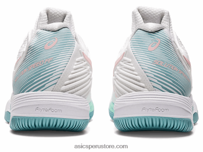 RPVB3168 rosa blanca/escarchada Asics velocidad de solución ff 2