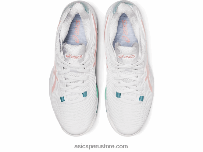 RPVB3168 rosa blanca/escarchada Asics velocidad de solución ff 2