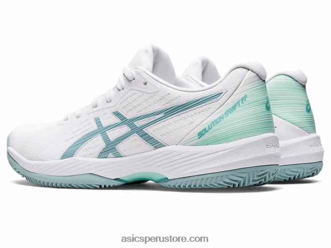 RPVB3175 blanco/azul humo Asics solución de arcilla swift ff