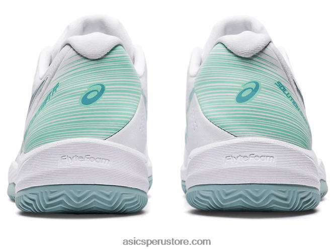 RPVB3175 blanco/azul humo Asics solución de arcilla swift ff