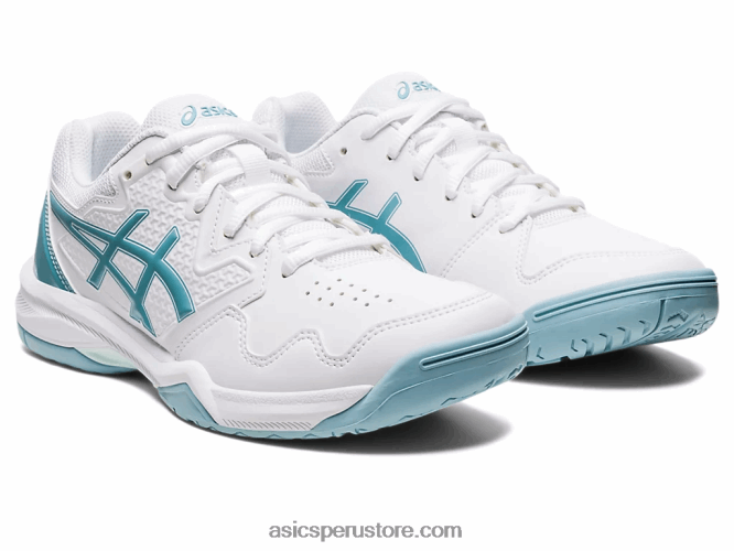 RPVB3181 blanco/azul humo Asics gel dedicado 7