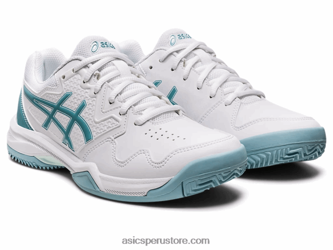 RPVB3184 blanco/azul humo Asics gel-dedicate 7 arcilla
