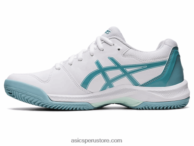 RPVB3184 blanco/azul humo Asics gel-dedicate 7 arcilla