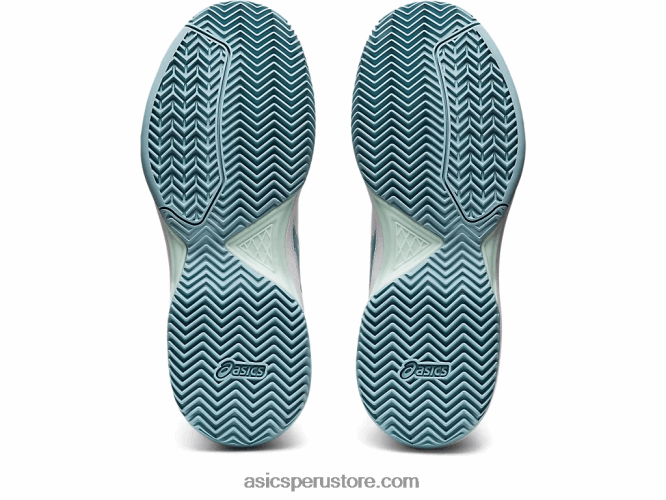 RPVB3184 blanco/azul humo Asics gel-dedicate 7 arcilla