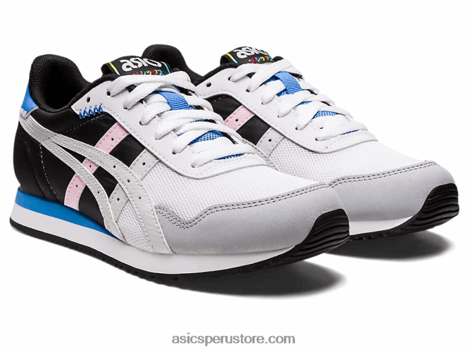 RPVB3189 blanco/gris glaciar Asics corredor de tigre