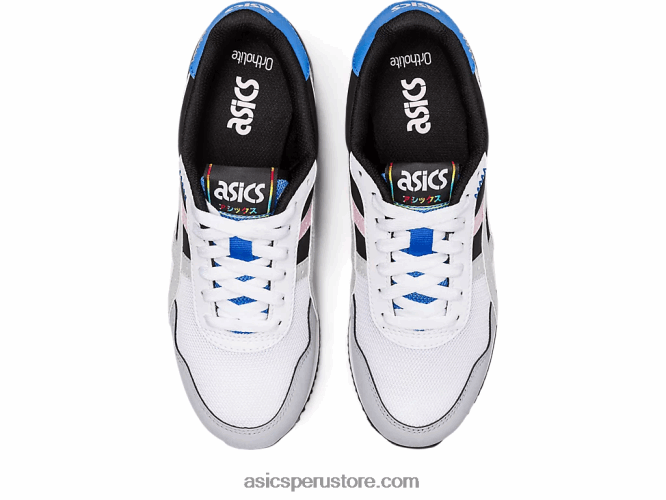 RPVB3189 blanco/gris glaciar Asics corredor de tigre