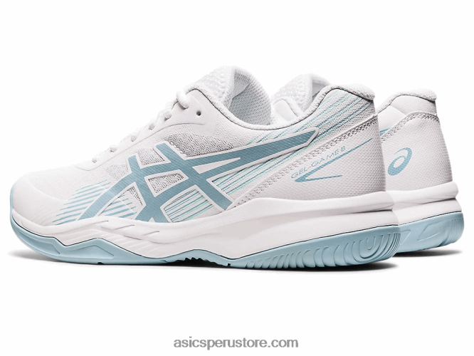 RPVB3192 blanco/azul humo Asics juego de gel 8