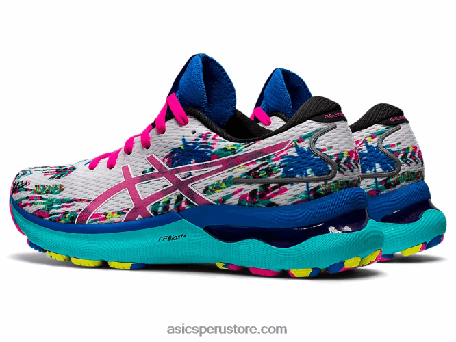 RPVB3226 brillo blanco/rosa Asics gel-nimbus 24