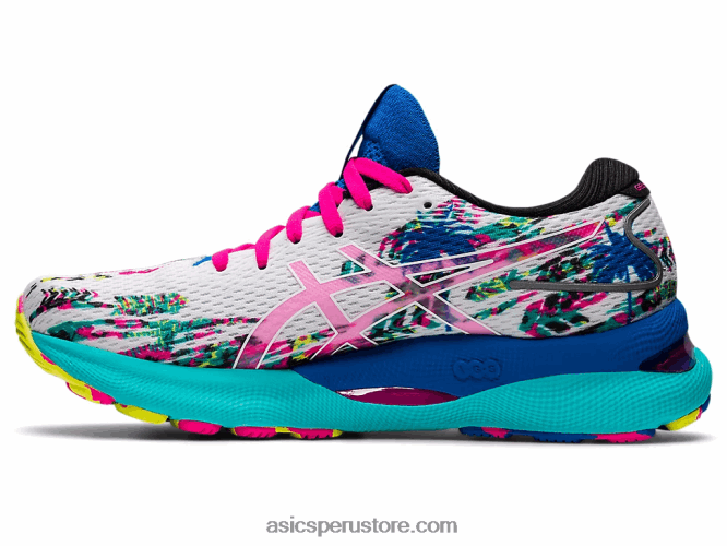 RPVB3226 brillo blanco/rosa Asics gel-nimbus 24