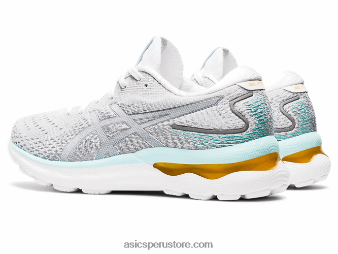 RPVB3234 blanco/plata pura Asics gel-nimbus 24