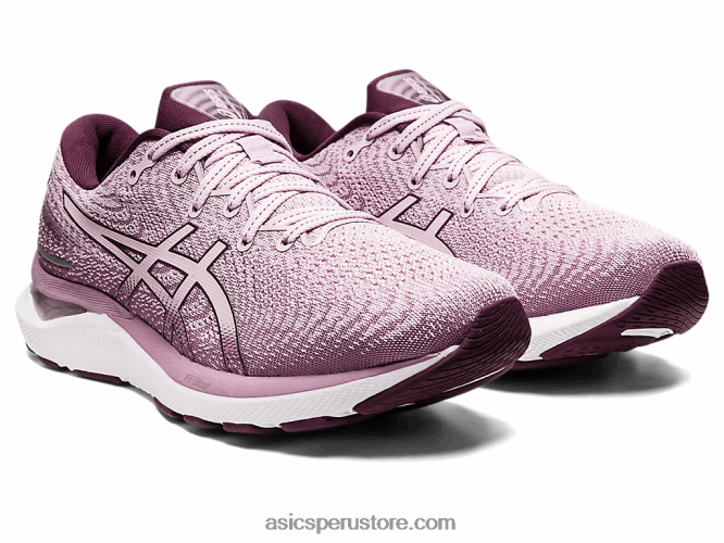 RPVB3242 apenas rosa/ciruela profunda Asics cúmulo de gel 24