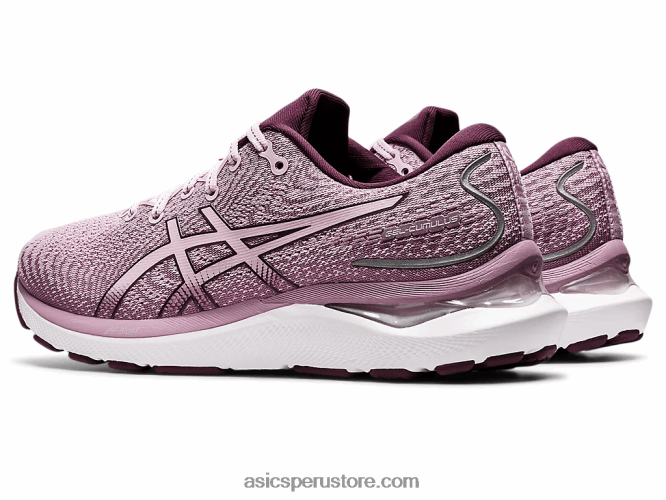RPVB3242 apenas rosa/ciruela profunda Asics cúmulo de gel 24