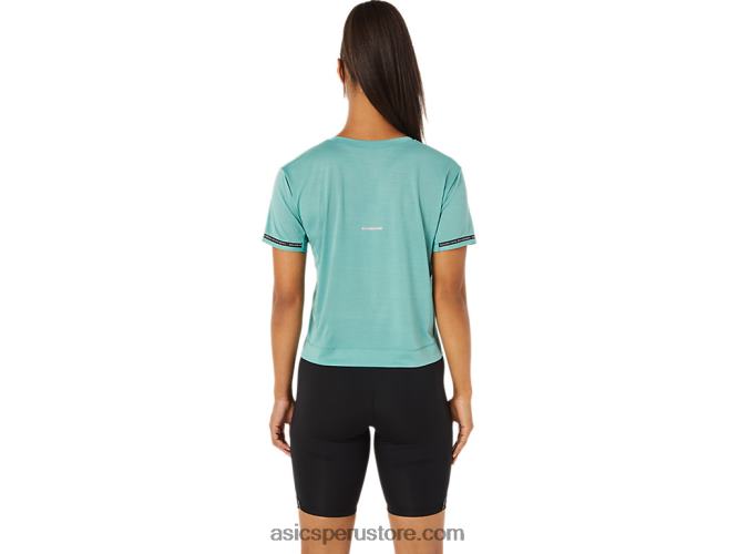 RPVB3254 sabio Asics top corto de carrera para mujer