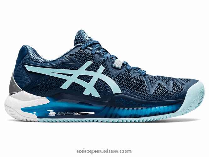 RPVB3259 índigo claro/azul claro Asics gel-resolución 8 arcilla