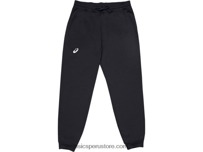 RPVB326 equipo negro Asics jogger de felpa francesa para hombre