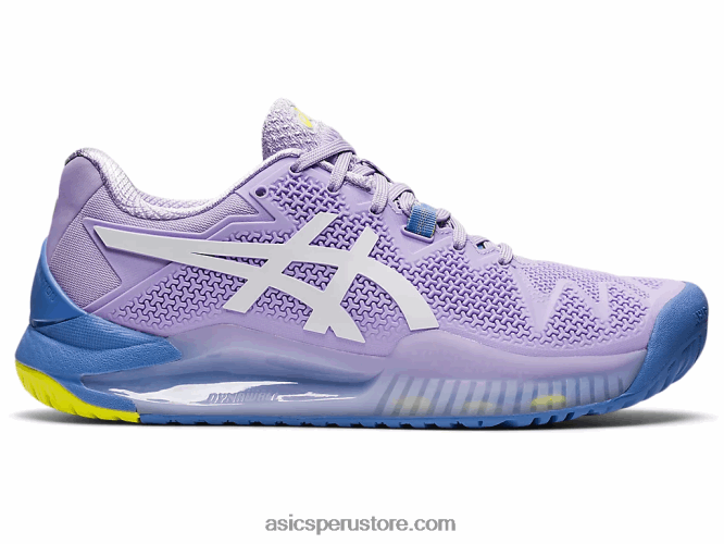 RPVB3260 murasaki/blanco Asics resolución de gel 8