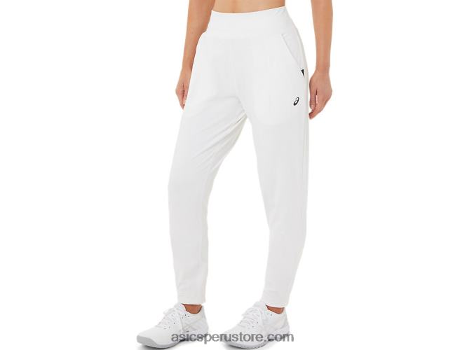 RPVB3275 blanco brillante/negro Asics pantalón tenis mujer