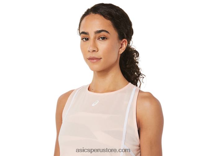 RPVB3285 brisa/blanco brillante Asics nueva camiseta sin mangas strong 92 para mujer