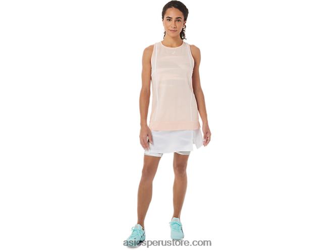 RPVB3285 brisa/blanco brillante Asics nueva camiseta sin mangas strong 92 para mujer